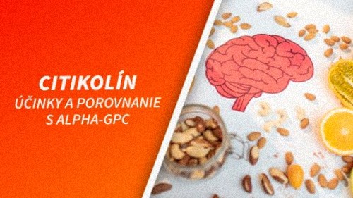 Citikolín (CDP-cholín): účinky, dávkovanie a porovnanie s Alpha-GPC